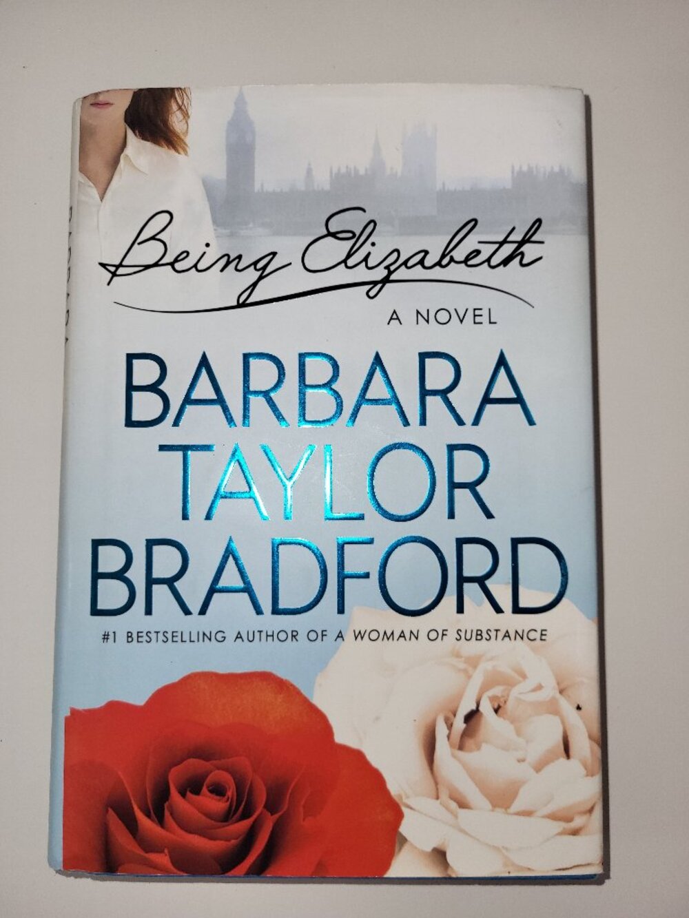 Being Elizabeth by Barbara Taylor Bradford | First Edition Hardcover Novel